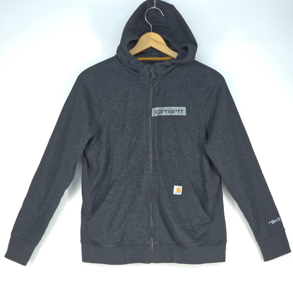 Carhartt Force Full Zip Jacket Women's Large Performance Hoodie Workwear 104286